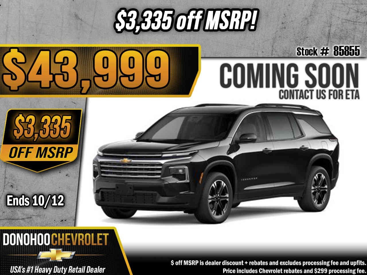 2027 Chevrolet Traverse LT
