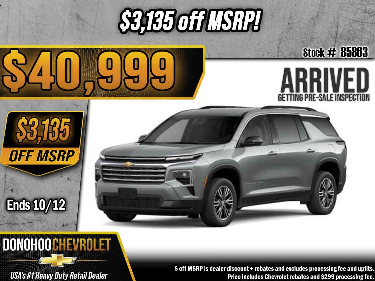 2027 Chevrolet Traverse LT