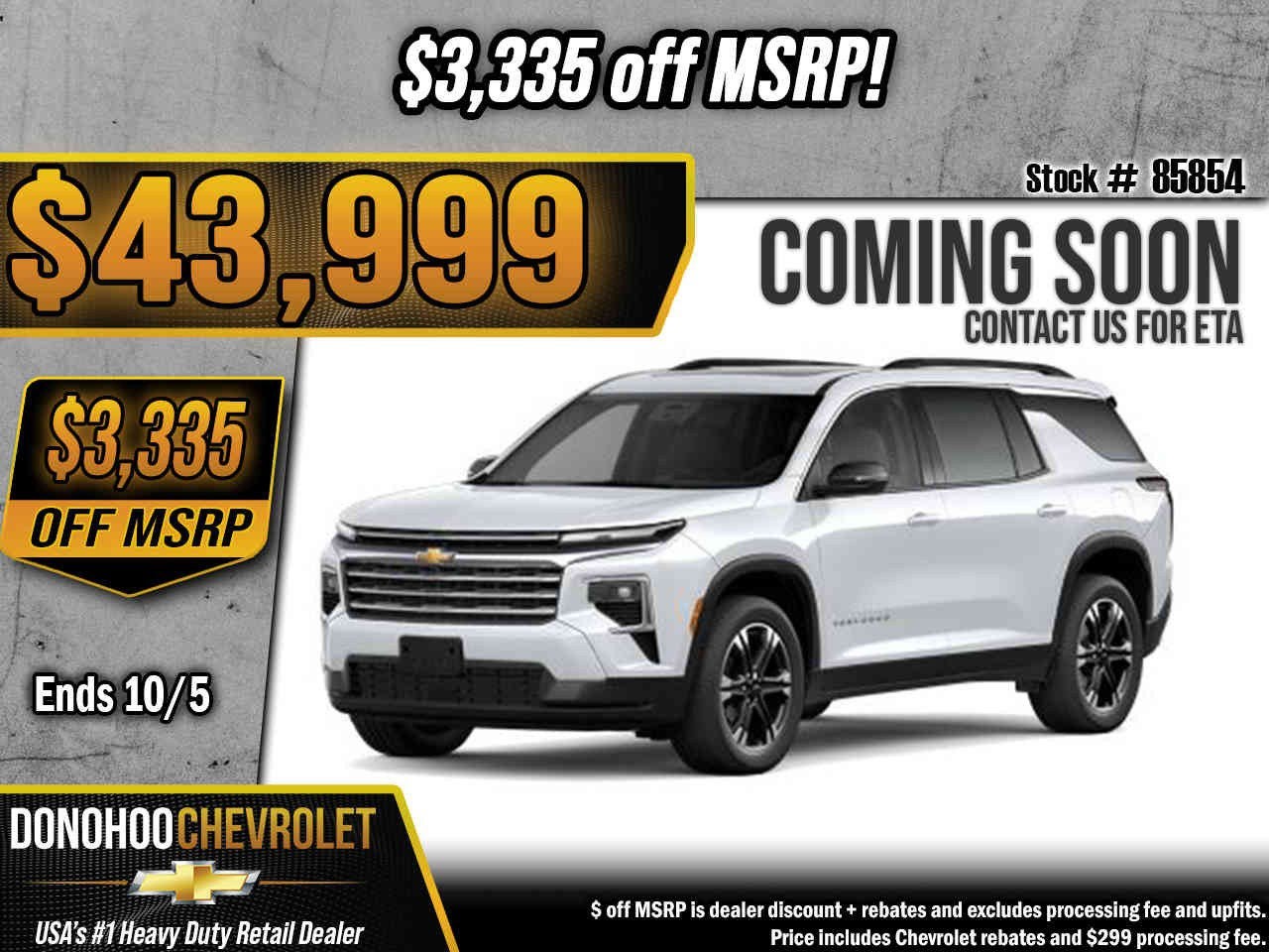 2027 Chevrolet Traverse LT