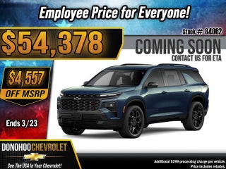 2026 Chevrolet Traverse RS