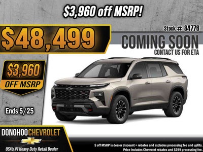 2026 Chevrolet Traverse Z71