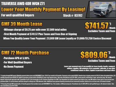 2026 Chevrolet Traverse Z71