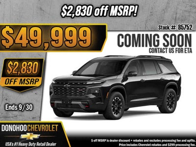 2027 Chevrolet Traverse Z71
