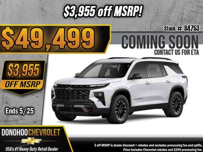 2026 Chevrolet Traverse Z71