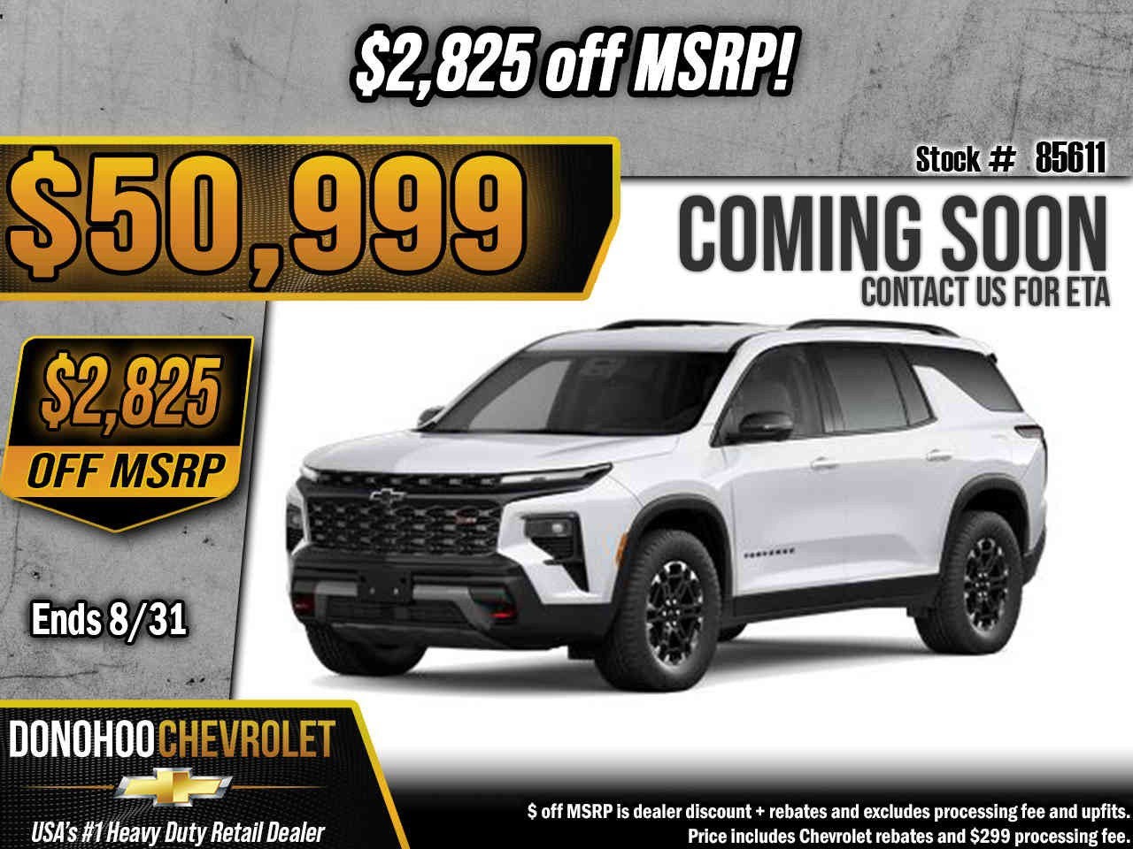 2027 Chevrolet Traverse Z71