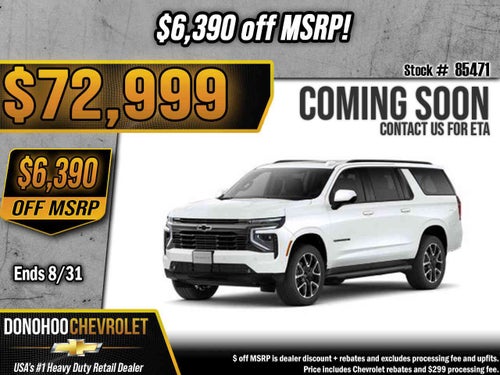 2026 Chevrolet Suburban RST