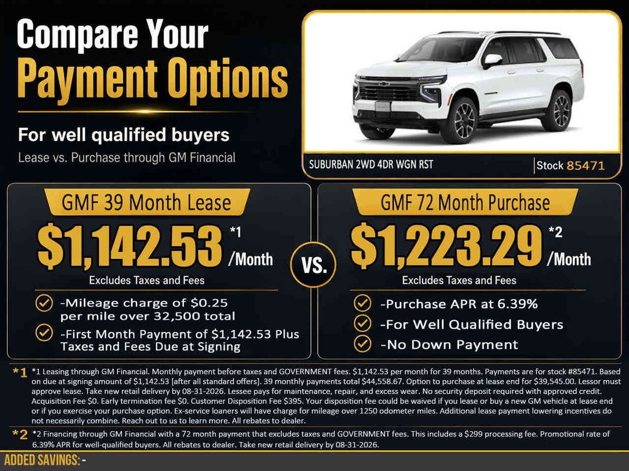 2026 Chevrolet Suburban RST