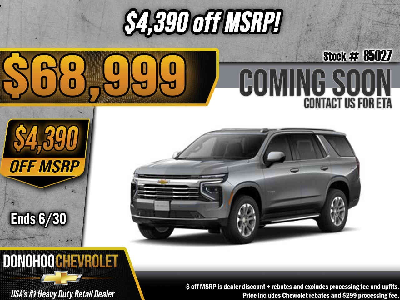 2026 Chevrolet Tahoe LT