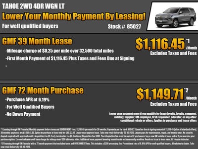 2026 Chevrolet Tahoe LT