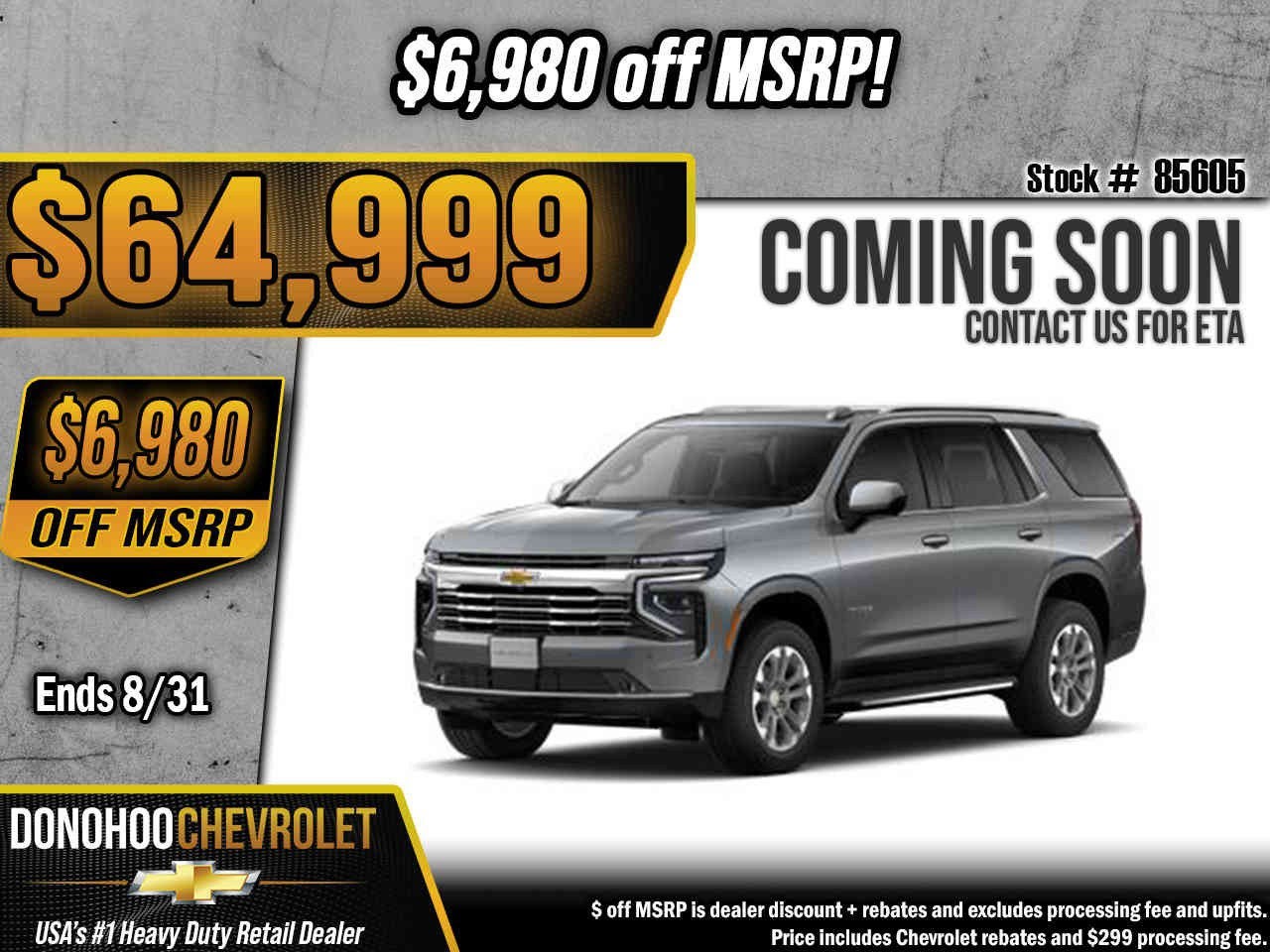 2026 Chevrolet Tahoe LT