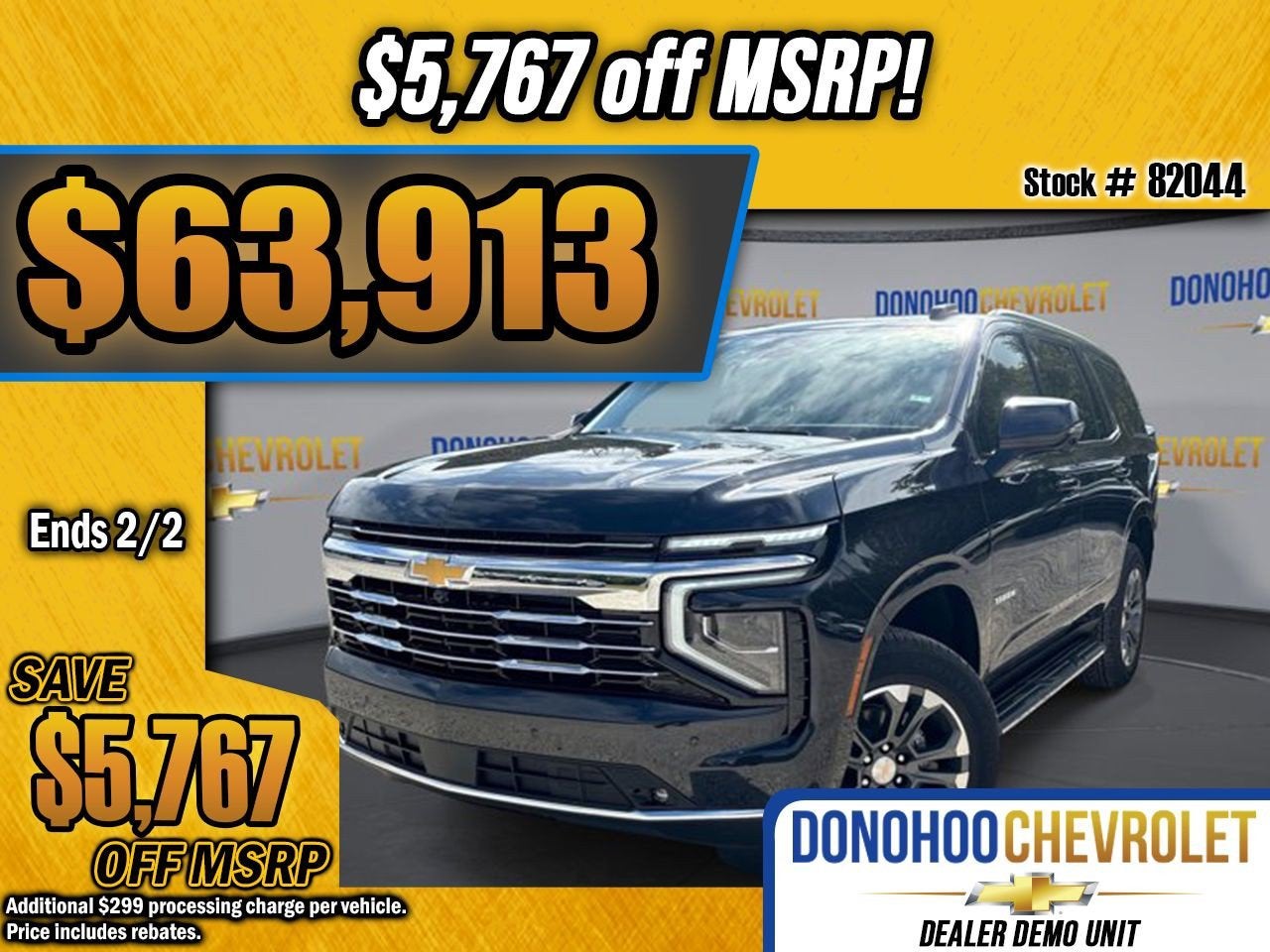 2026 Chevrolet Tahoe LT