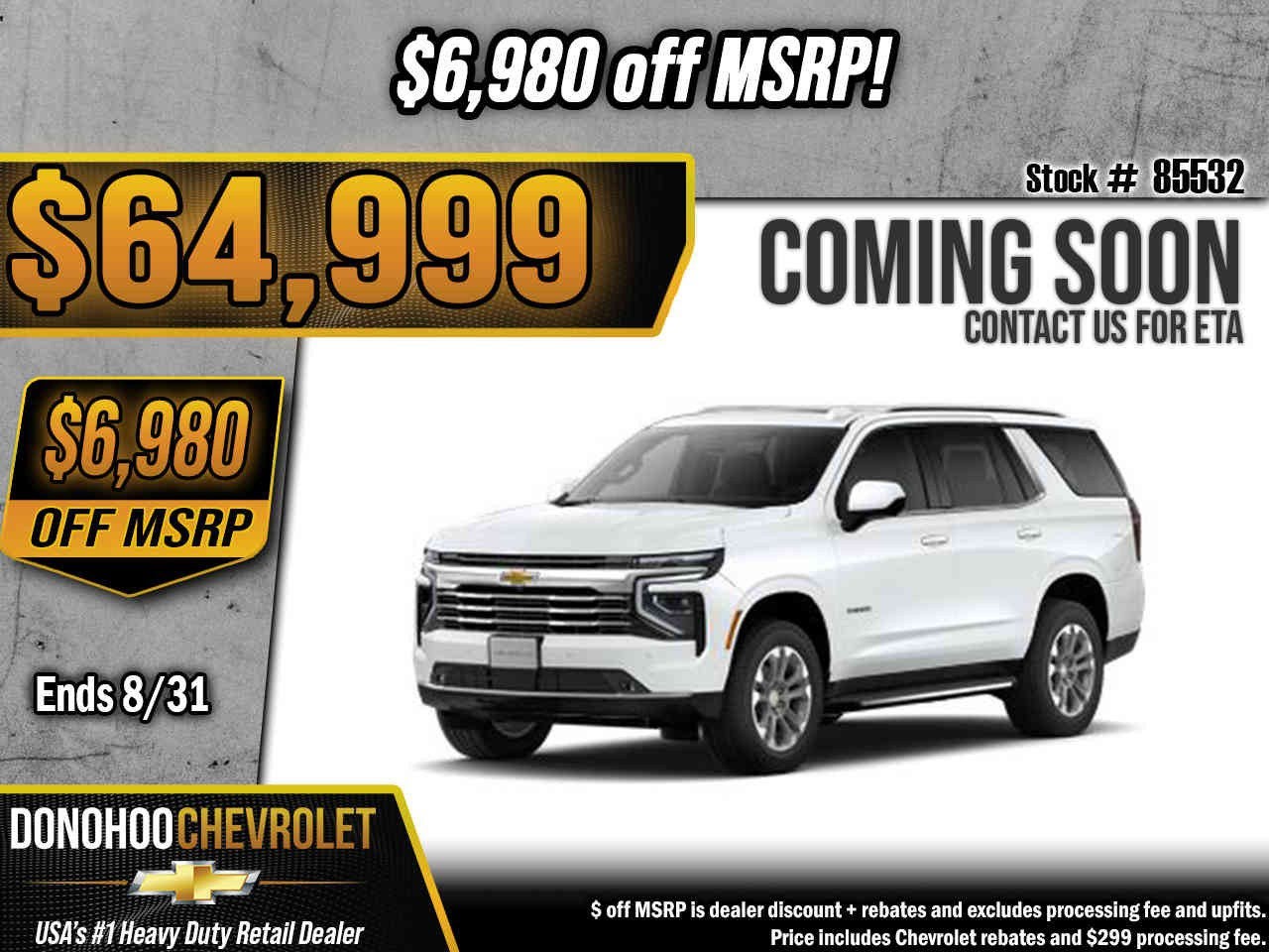 2026 Chevrolet Tahoe LT