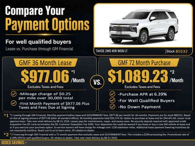 2026 Chevrolet Tahoe LT