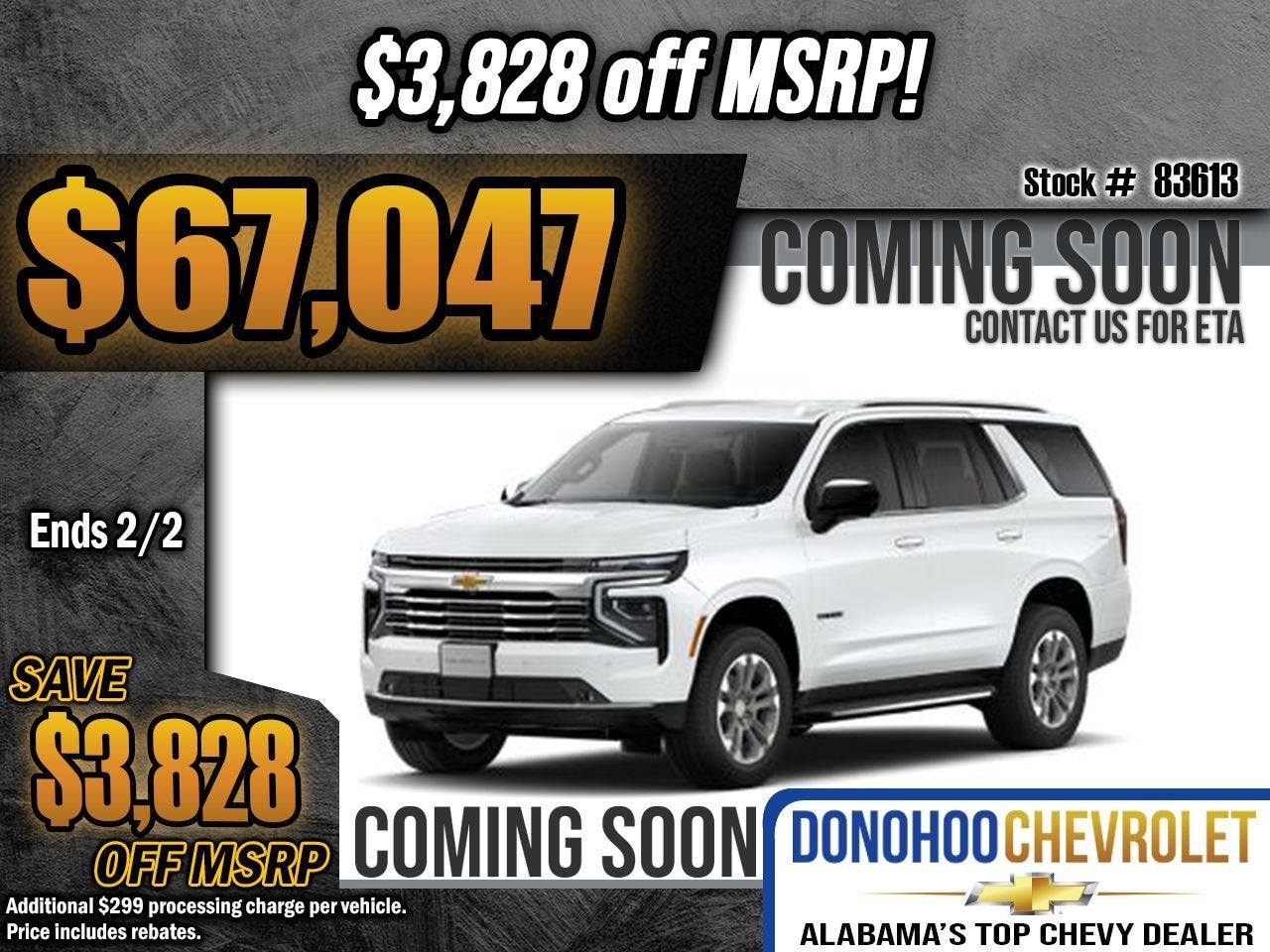 2026 Chevrolet Tahoe LT