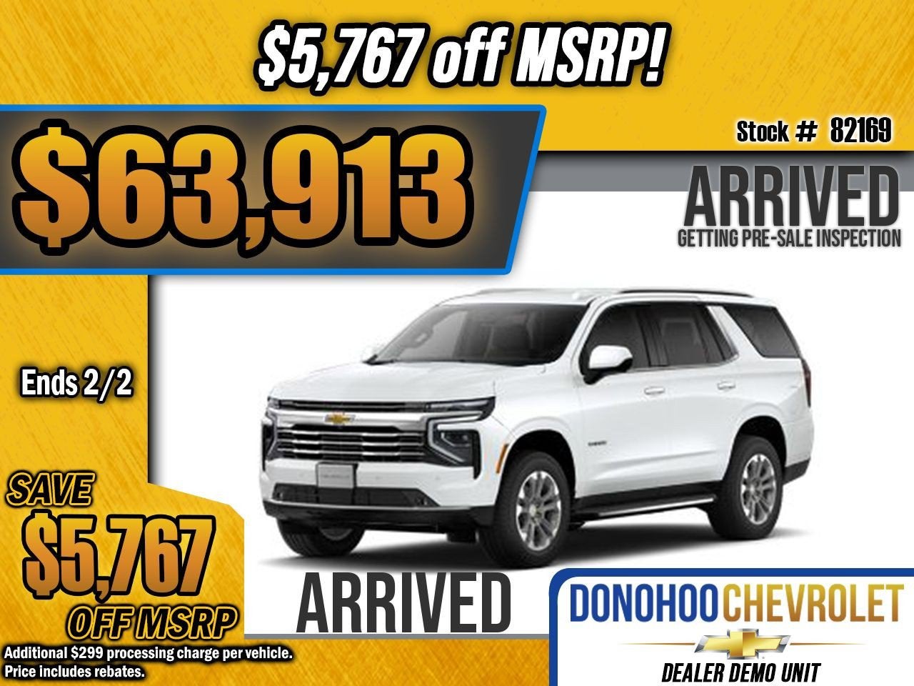 2026 Chevrolet Tahoe LT