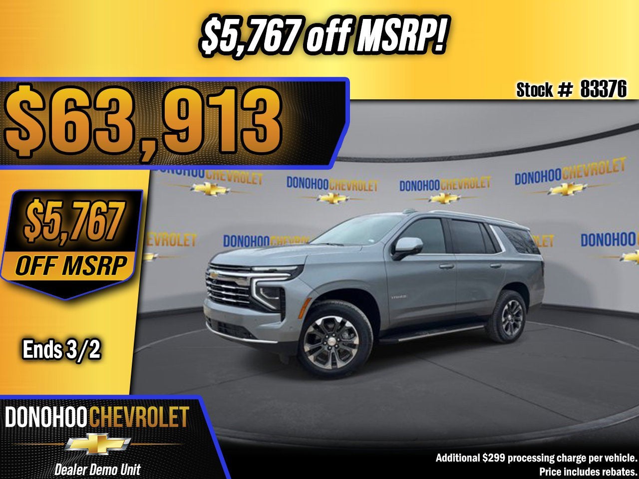 2026 Chevrolet Tahoe LT