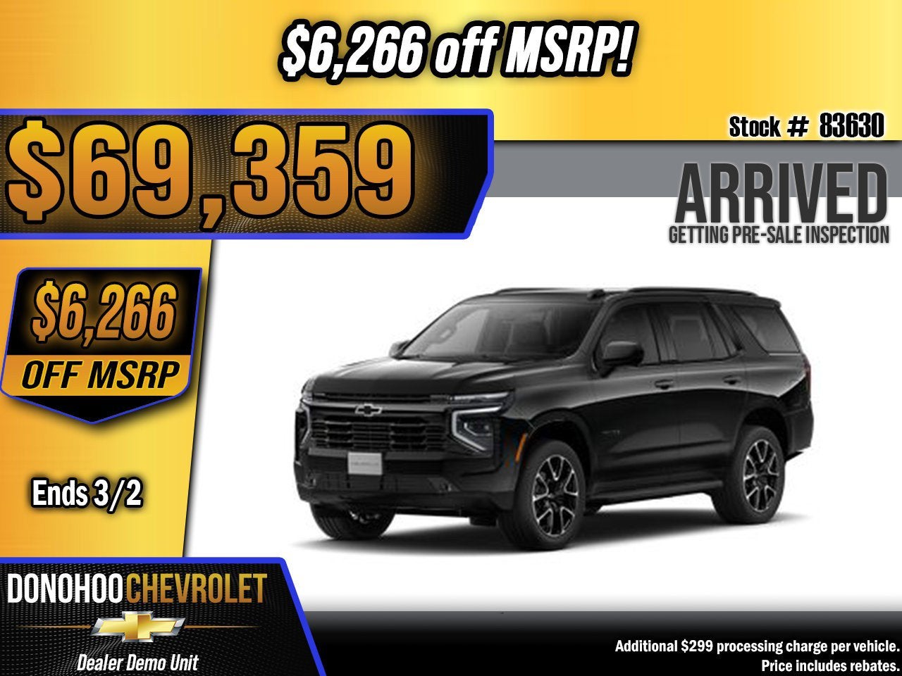 2026 Chevrolet Tahoe RST