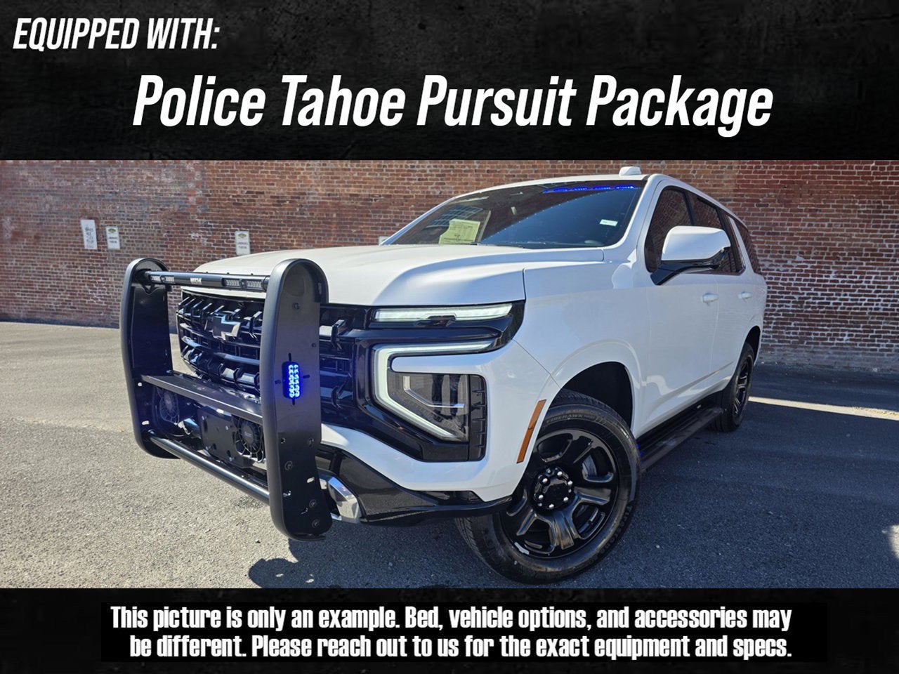 2025 Chevrolet Tahoe Police Package Police