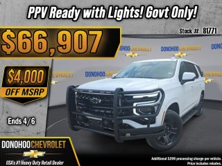 2025 Chevrolet Tahoe Police Package Police