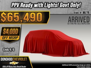 2025 Chevrolet Tahoe Police Package Police