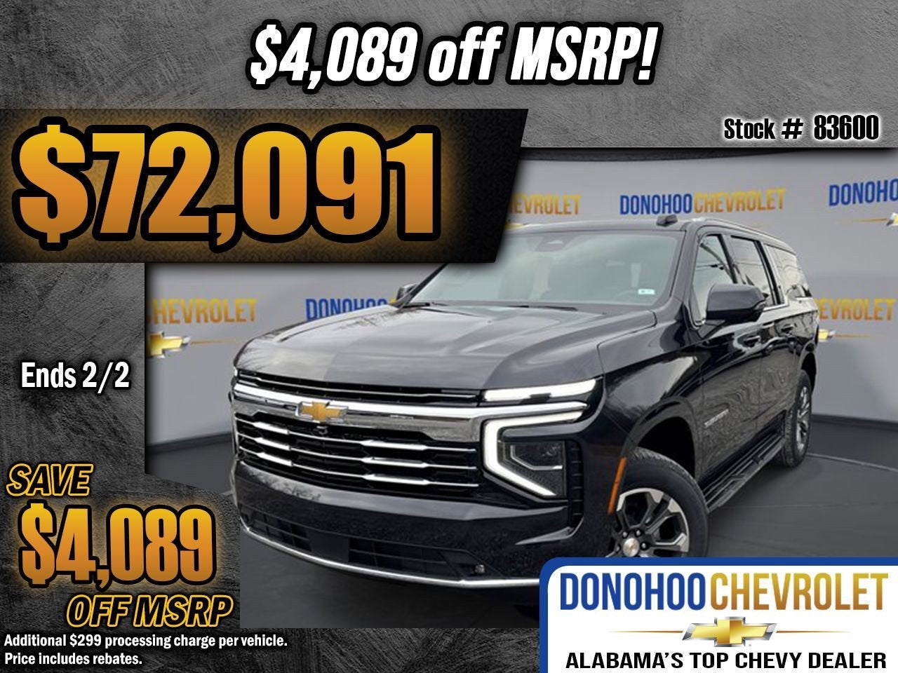 2026 Chevrolet Suburban LT