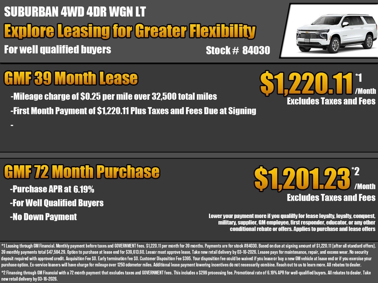 2026 Chevrolet Suburban LT