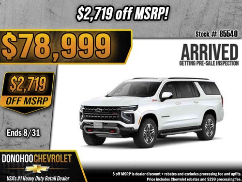 2026 Chevrolet Suburban Z71