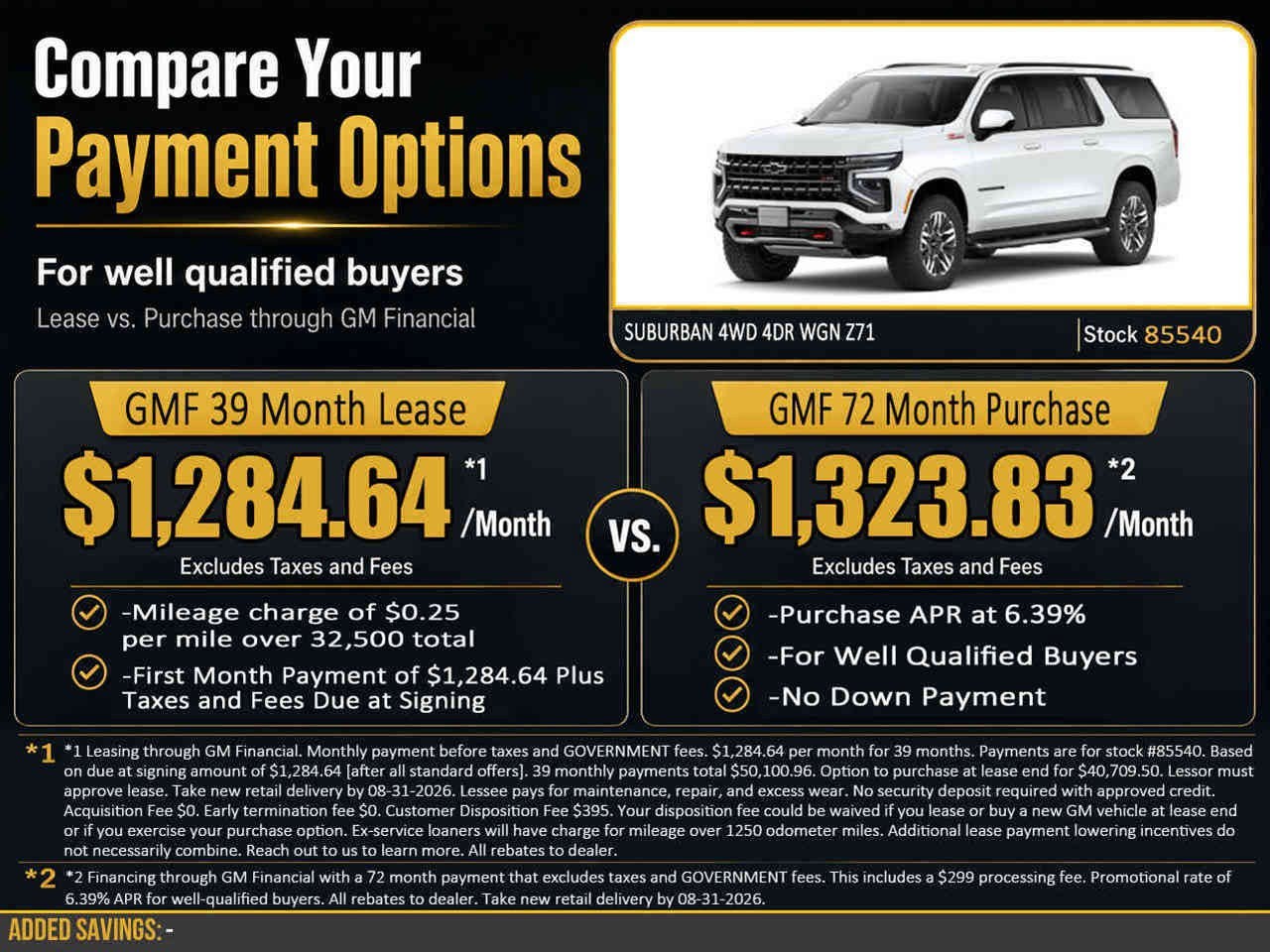2026 Chevrolet Suburban Z71