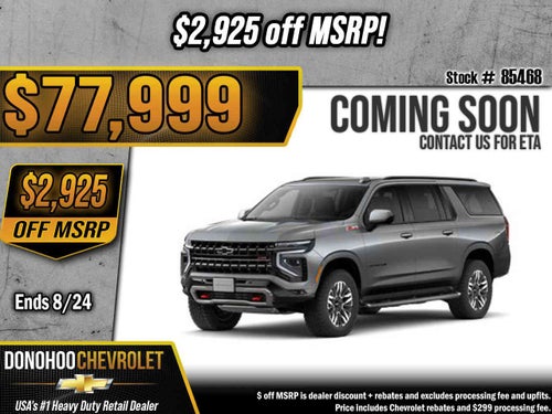 2026 Chevrolet Suburban Z71