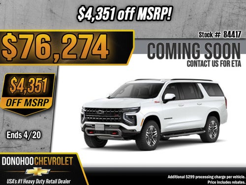 2026 Chevrolet Suburban Z71