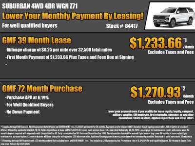 2026 Chevrolet Suburban Z71