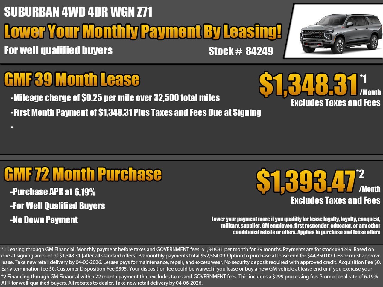 2026 Chevrolet Suburban Z71