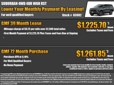 2026 Chevrolet Suburban RST