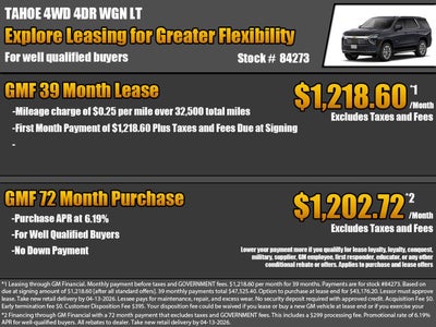 2026 Chevrolet Tahoe LT