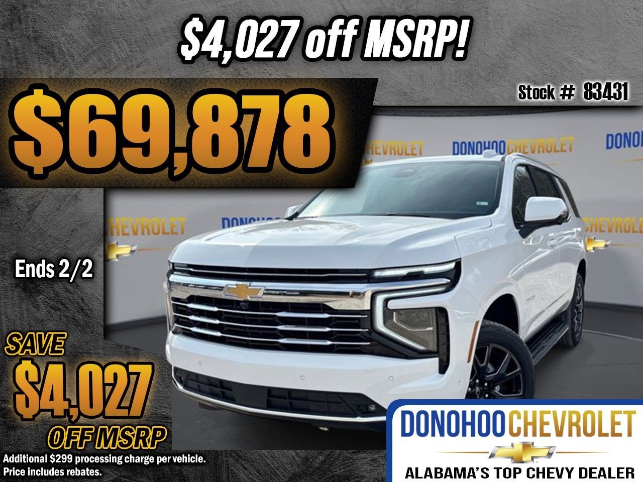 2026 Chevrolet Tahoe LT