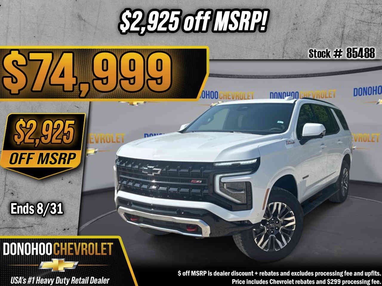2026 Chevrolet Tahoe Z71