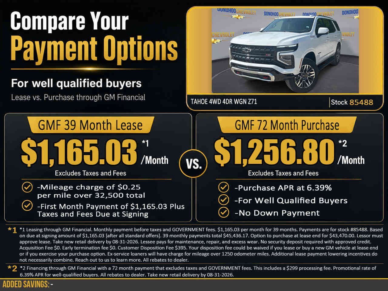 2026 Chevrolet Tahoe Z71