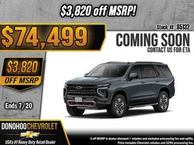 2026 Chevrolet Tahoe Z71