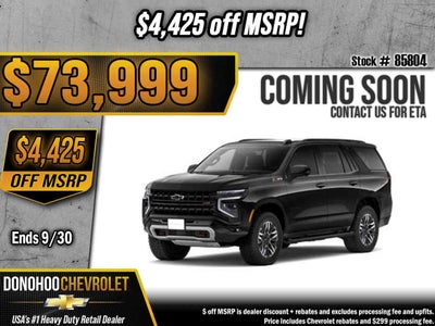 2027 Chevrolet Tahoe Z71