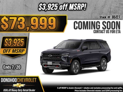 2026 Chevrolet Tahoe Z71
