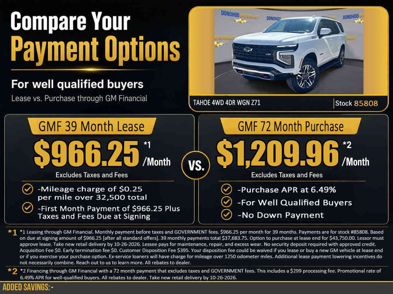 2027 Chevrolet Tahoe Z71