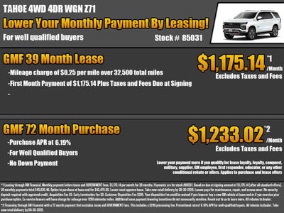 2026 Chevrolet Tahoe Z71