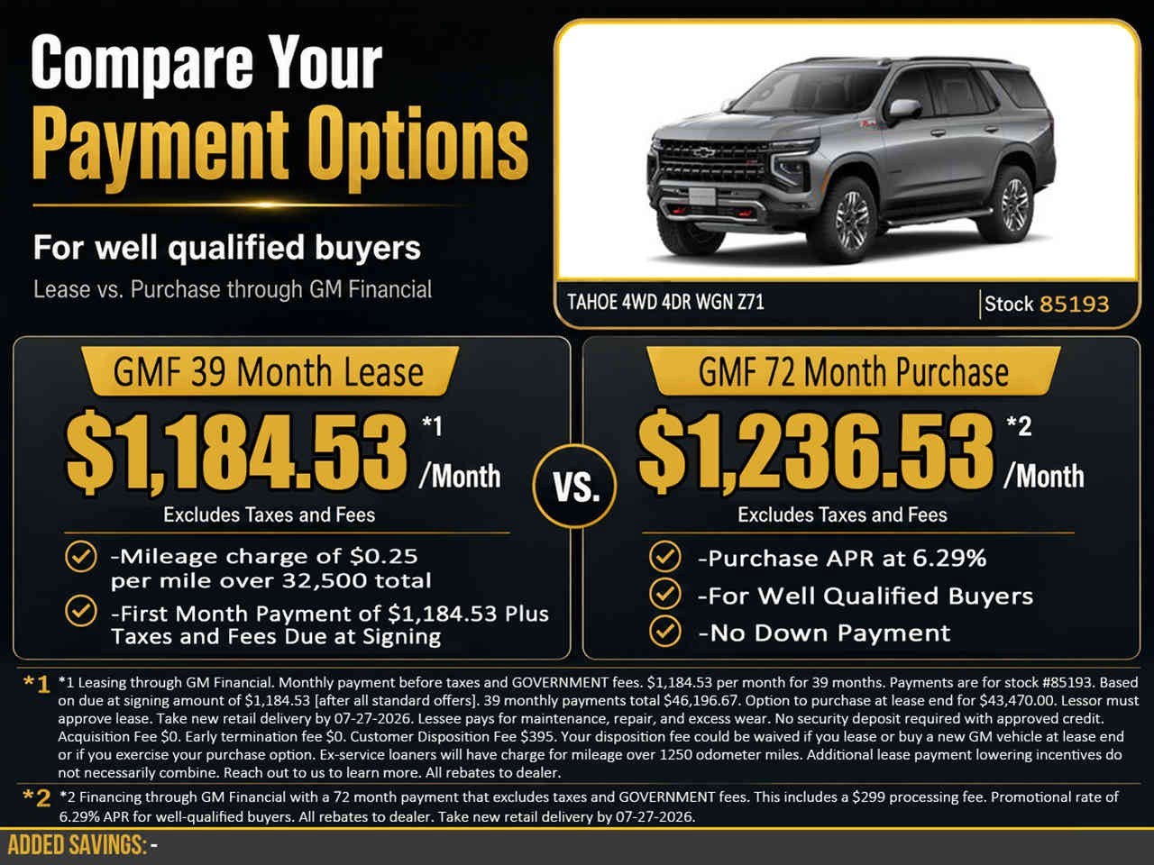 2026 Chevrolet Tahoe Z71