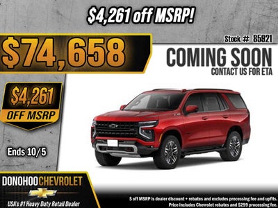 2027 Chevrolet Tahoe Z71