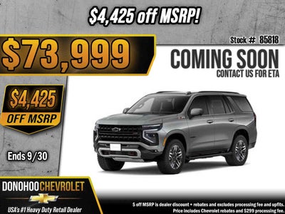 2027 Chevrolet Tahoe Z71
