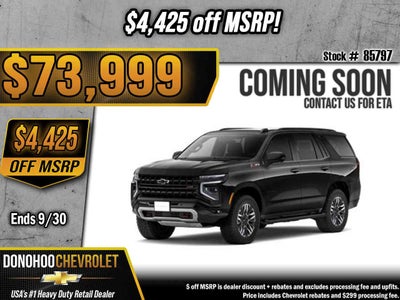 2027 Chevrolet Tahoe Z71