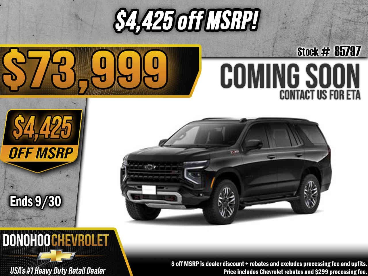 2027 Chevrolet Tahoe Z71