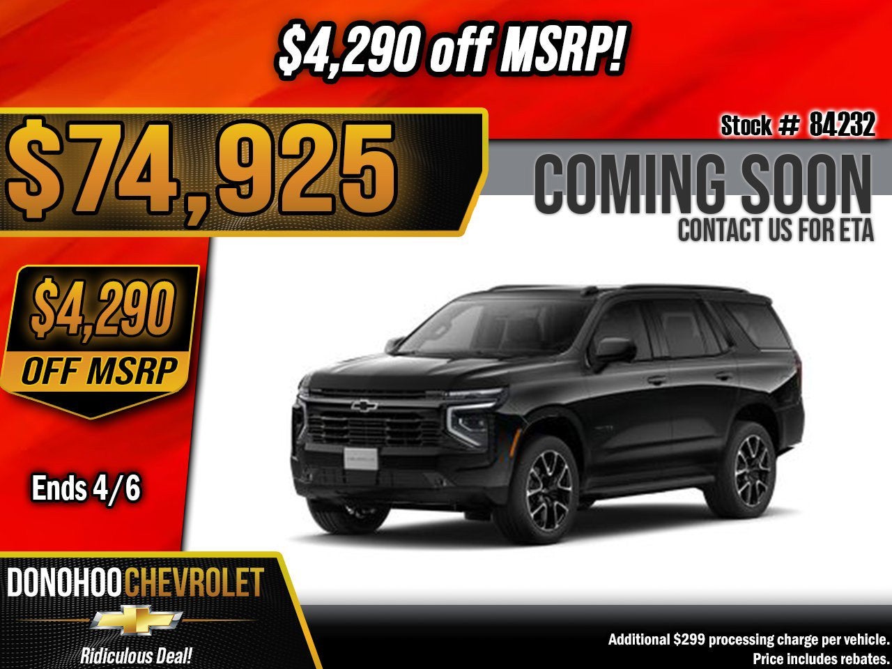 2026 Chevrolet Tahoe RST