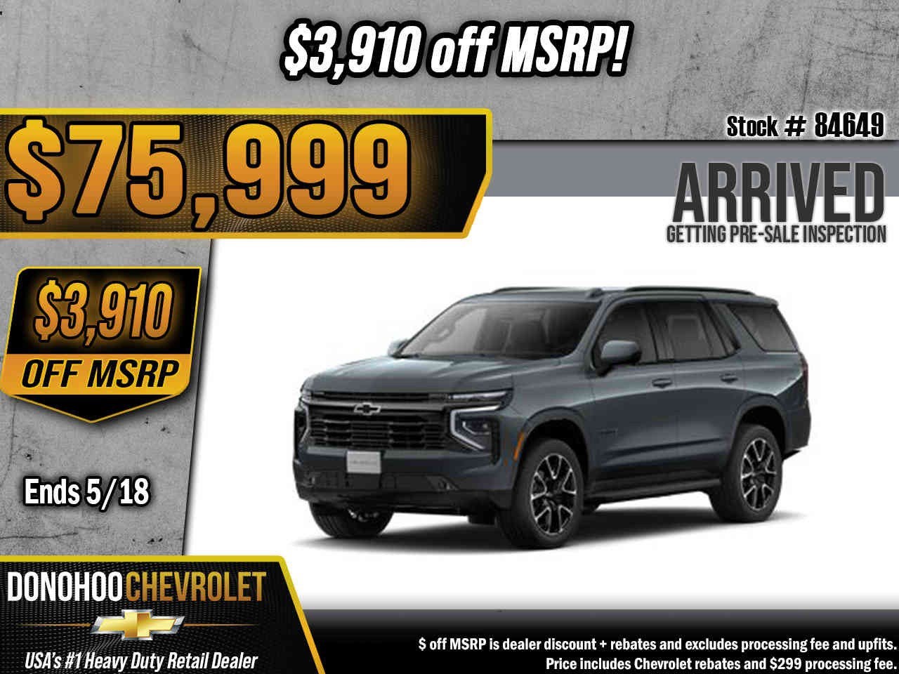 2026 Chevrolet Tahoe RST