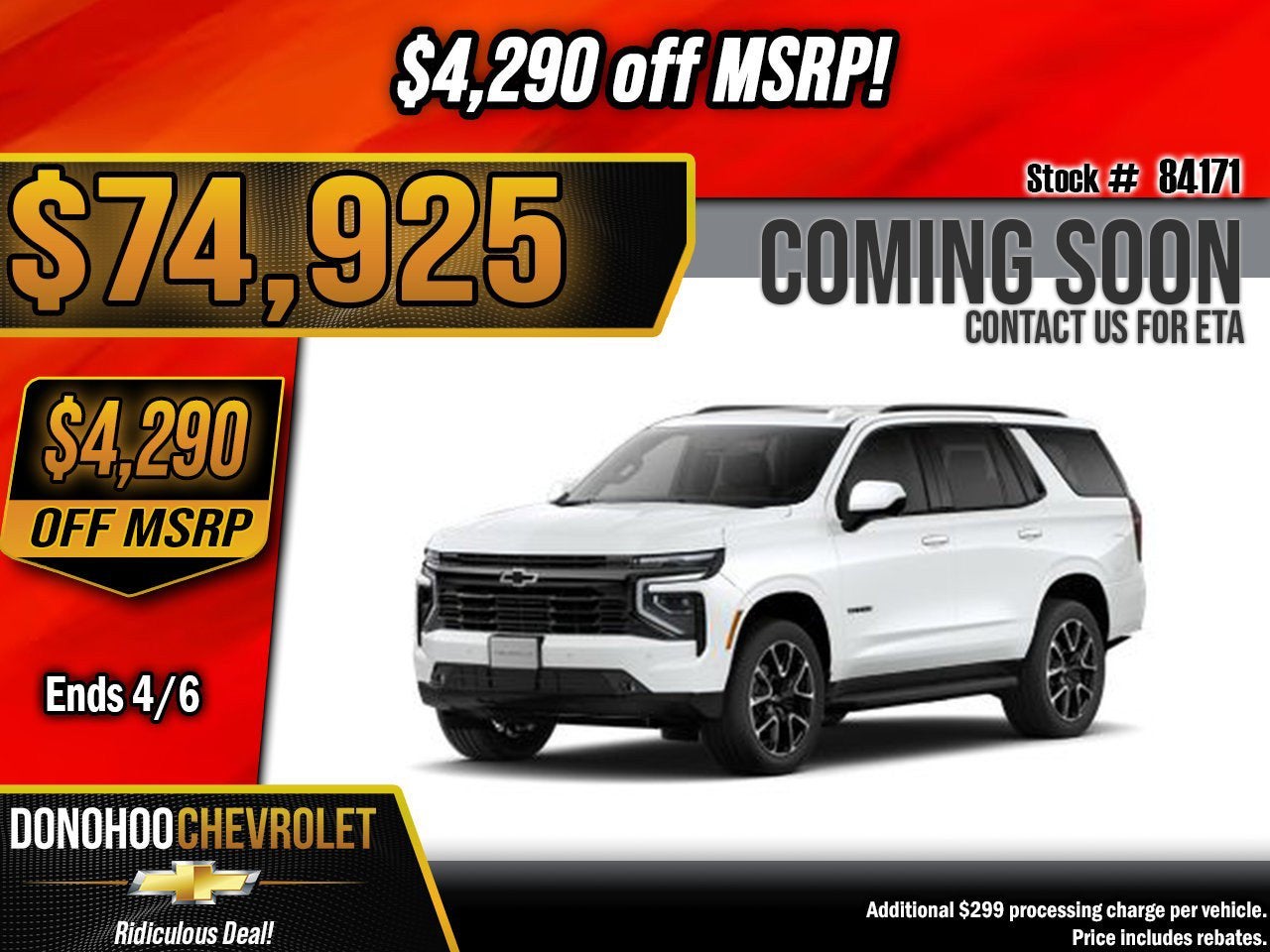 2026 Chevrolet Tahoe RST